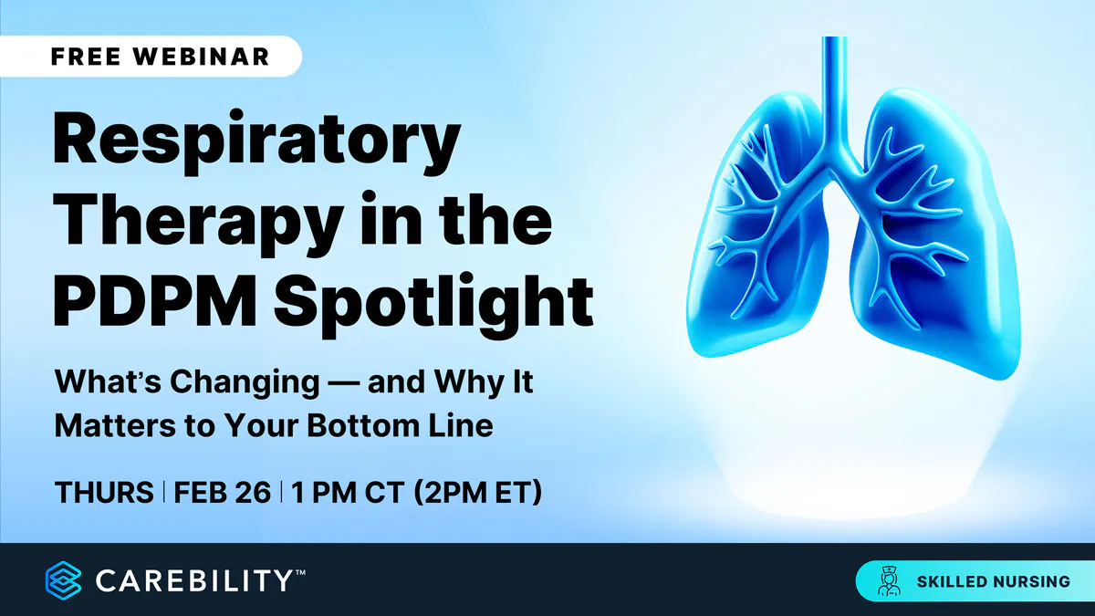 Respiratory Therapy in the PDPM Spotlight