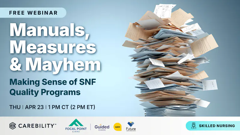 Manuals, Measures & Mayhem